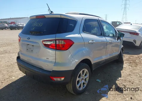 2020 Ford Ecosport Se from USA, damaged, VIN MAJ3S2GEXLC337255